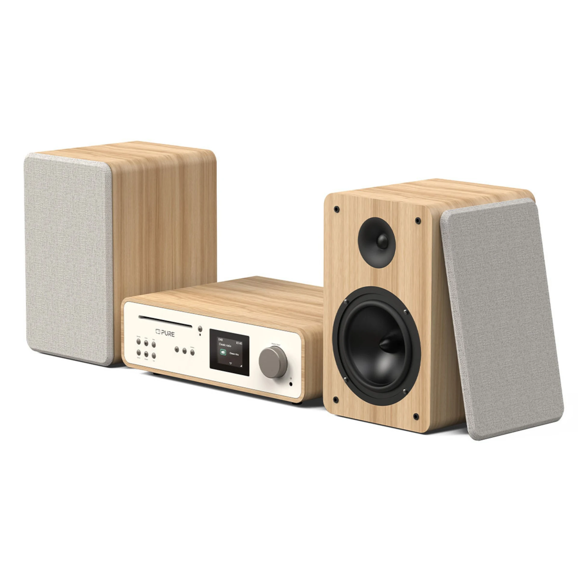 Lautsprecher, 3-Wege, Holz, Surround-System, Kompakt-HiFi