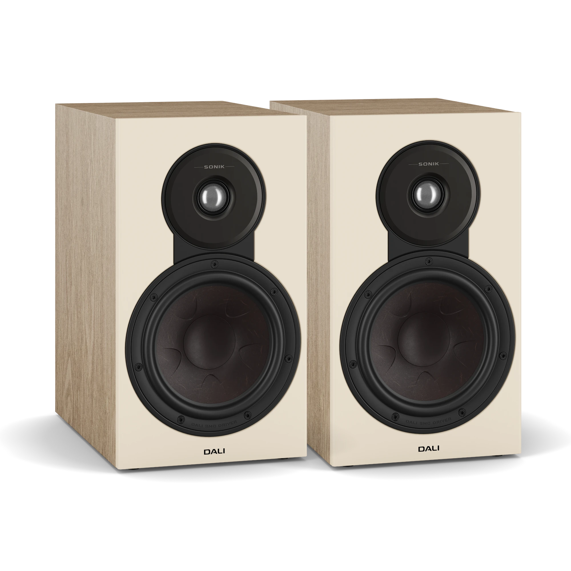 Lautsprecher, Regallautsprecher, Stereo-Set, Holzgehäuse, DALI