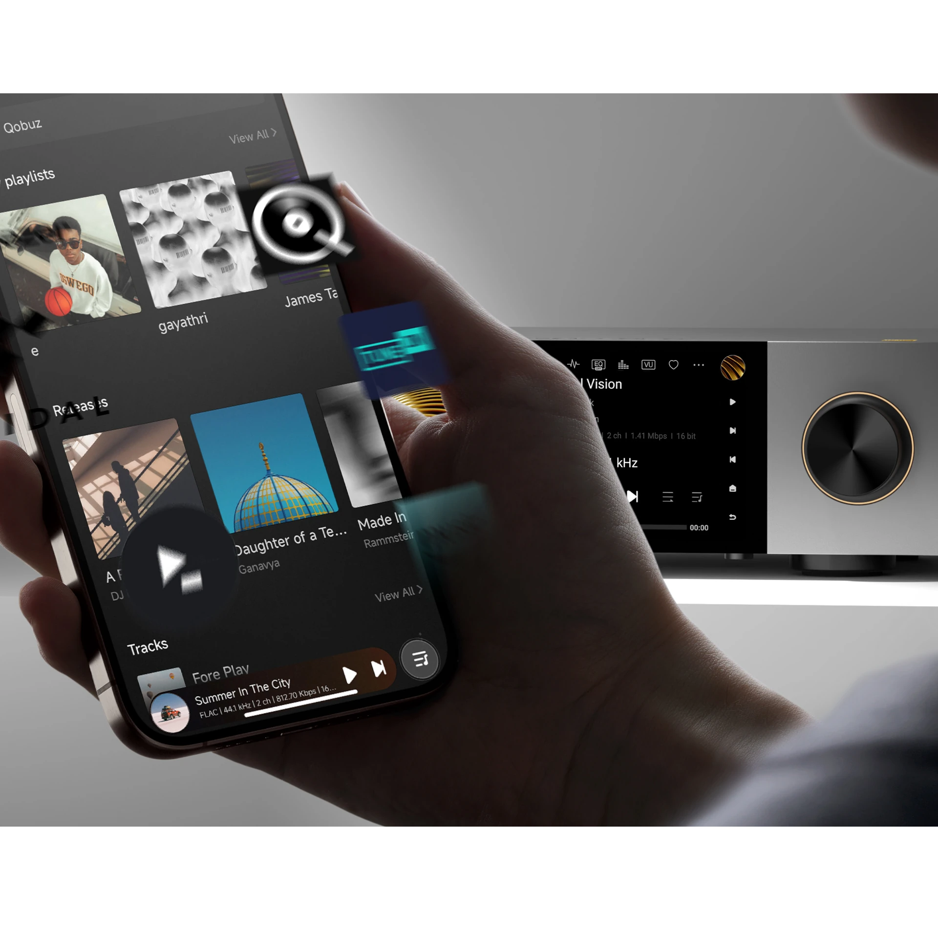 smartphone, Musik-App, Handheld-Gerät, Bildschirmoberfläche, Videoplayer