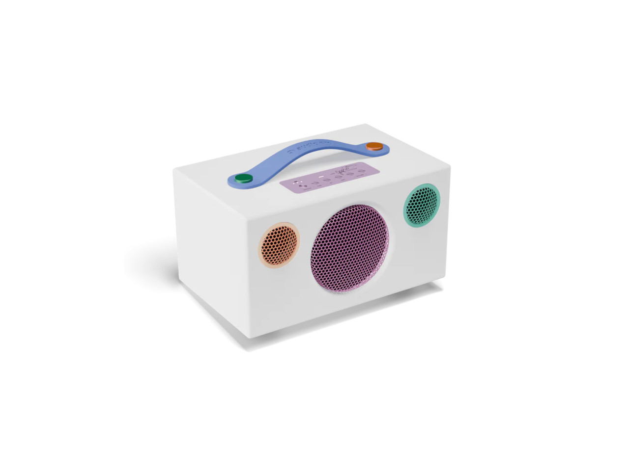 lautsprecher, kinder, portabel, box, bunt