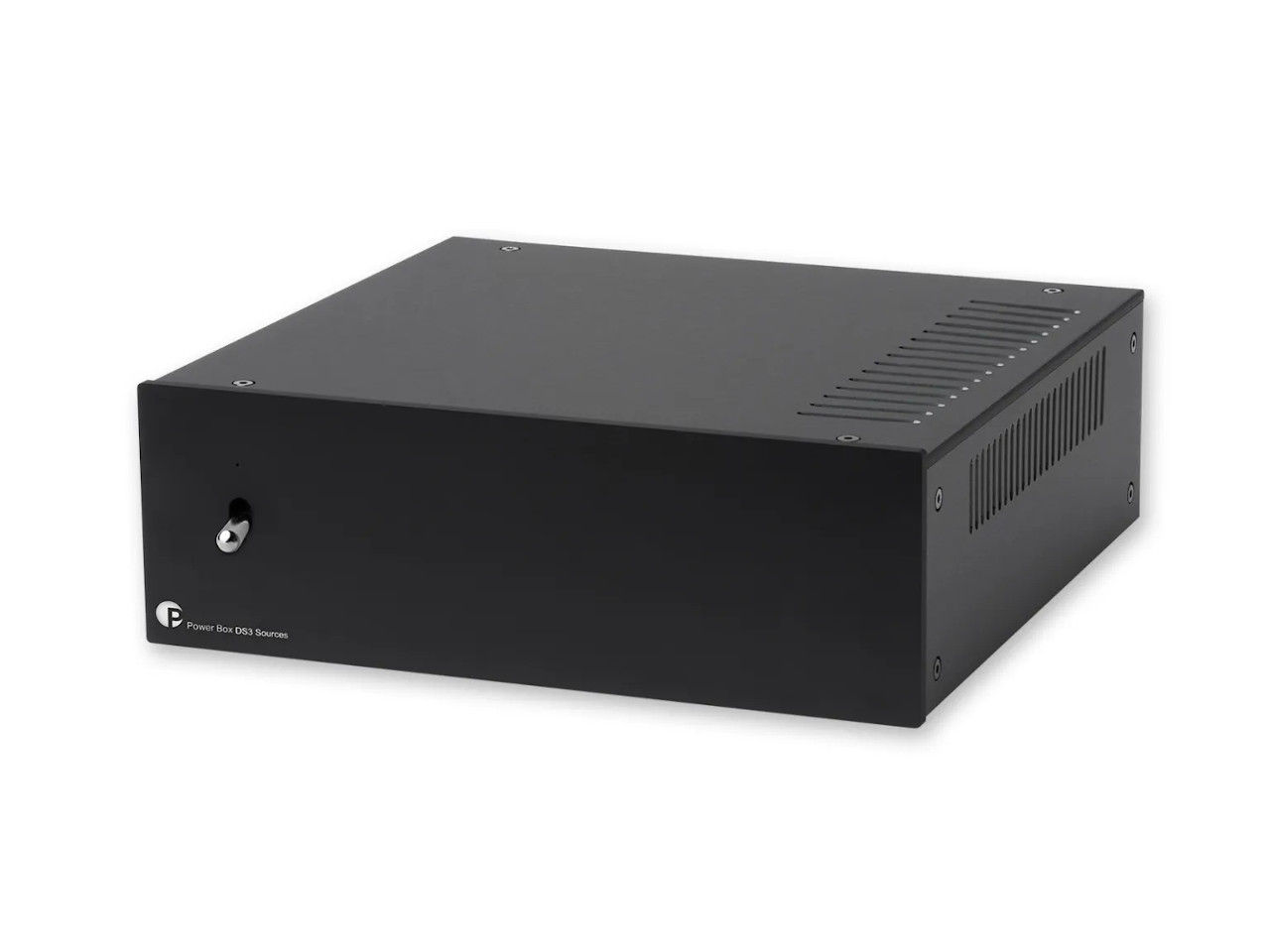 rackmount, Stromversorgung, schwarzes Gehäuse, Metallgehäuse, Frontplatte