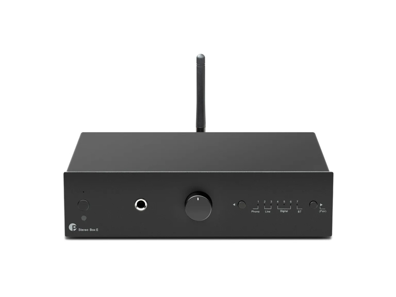 Stereo-Verstärker, Audio Empfänger, Richtantenne, Frontblende, Rundknopfsteuerung