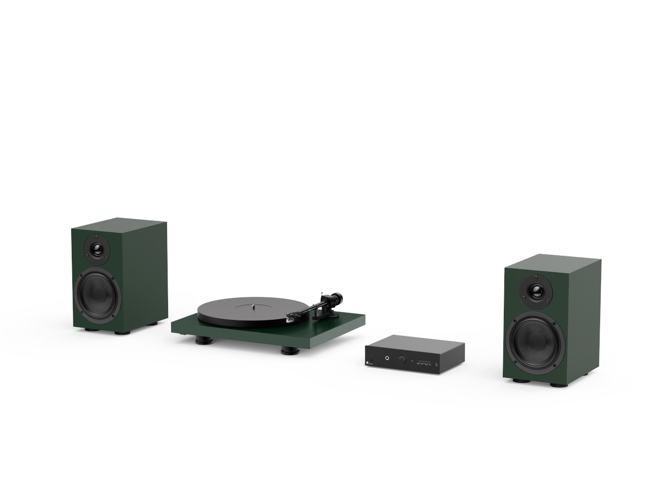 turntable, vinyl, lautsprecher, audiosystem, set