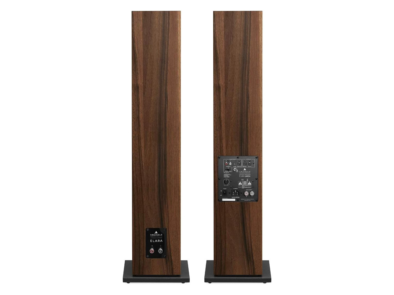 Standlautsprecher, Holz-Lautsprecher, Stereo-Lautsprecher, PA-Bauteil, Holzfinish