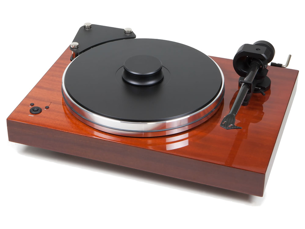 project_xtension9-mahagony Highend Plattenlaufwerk mit 9" Topklasse-Tonarm