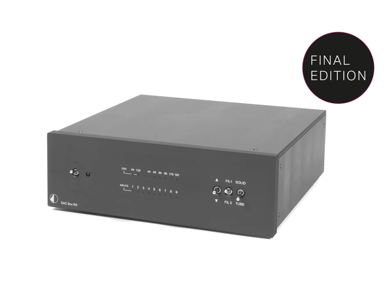dac, audio, rackmount, front panel, final edition