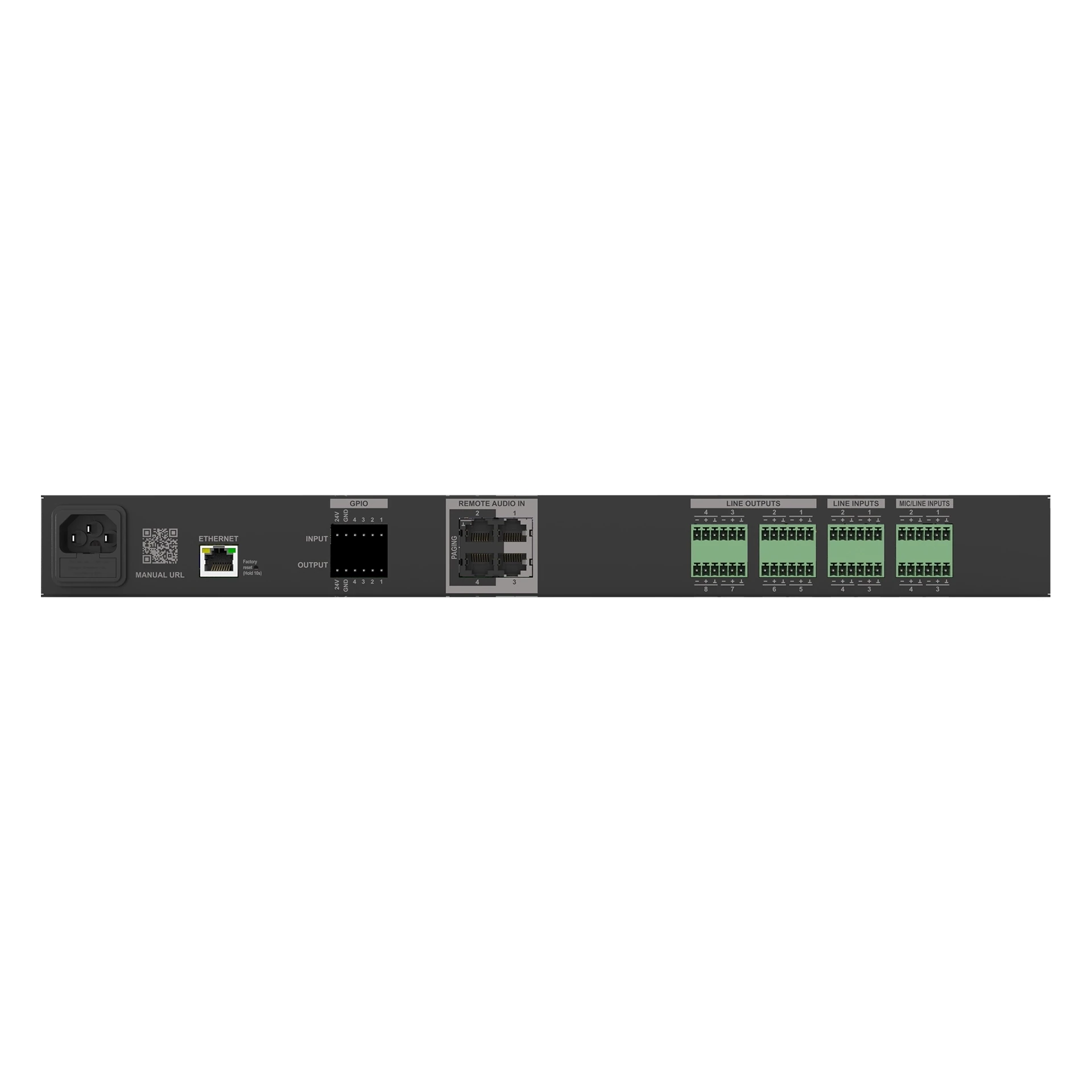rack-mount, Netzwerk-Switch, 8-Port, Rack-Einheit, Ethernet-Interface