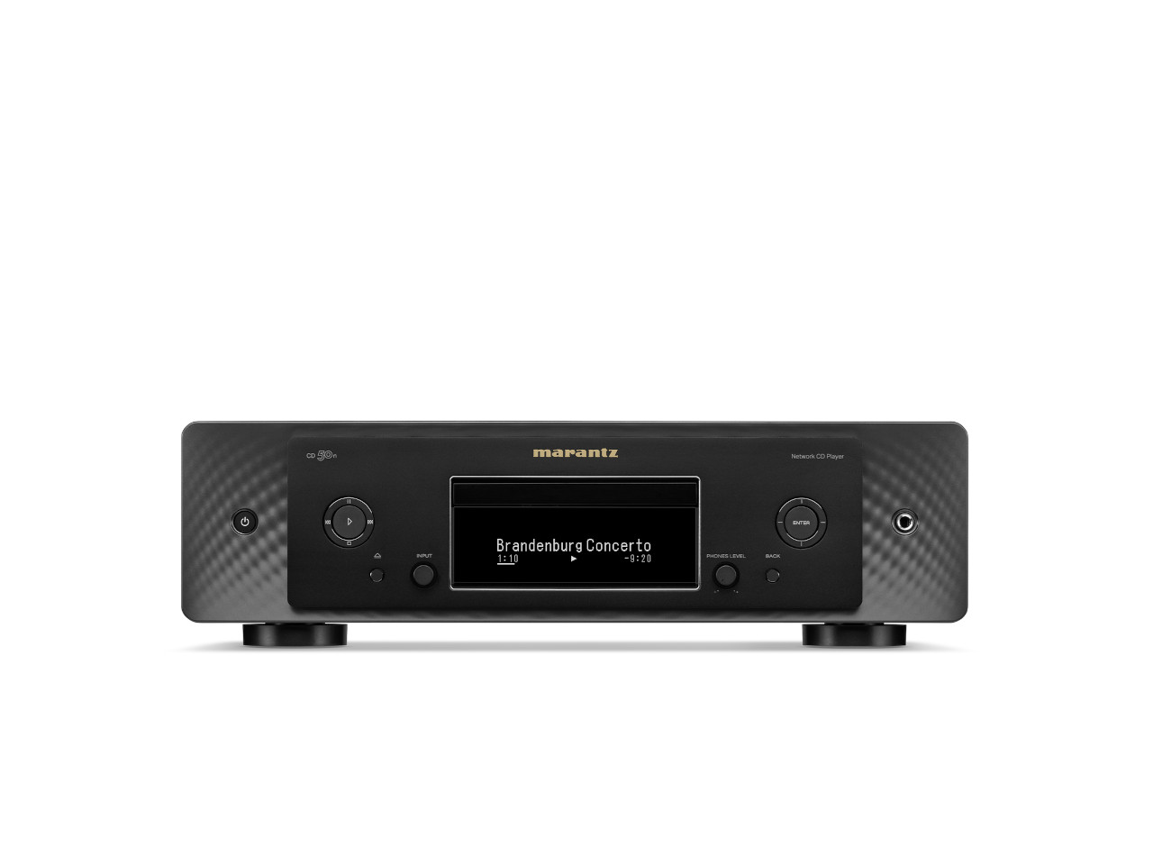 CD-Player, Netzwerk-CD-Player, Marantz, Display, Schwarz