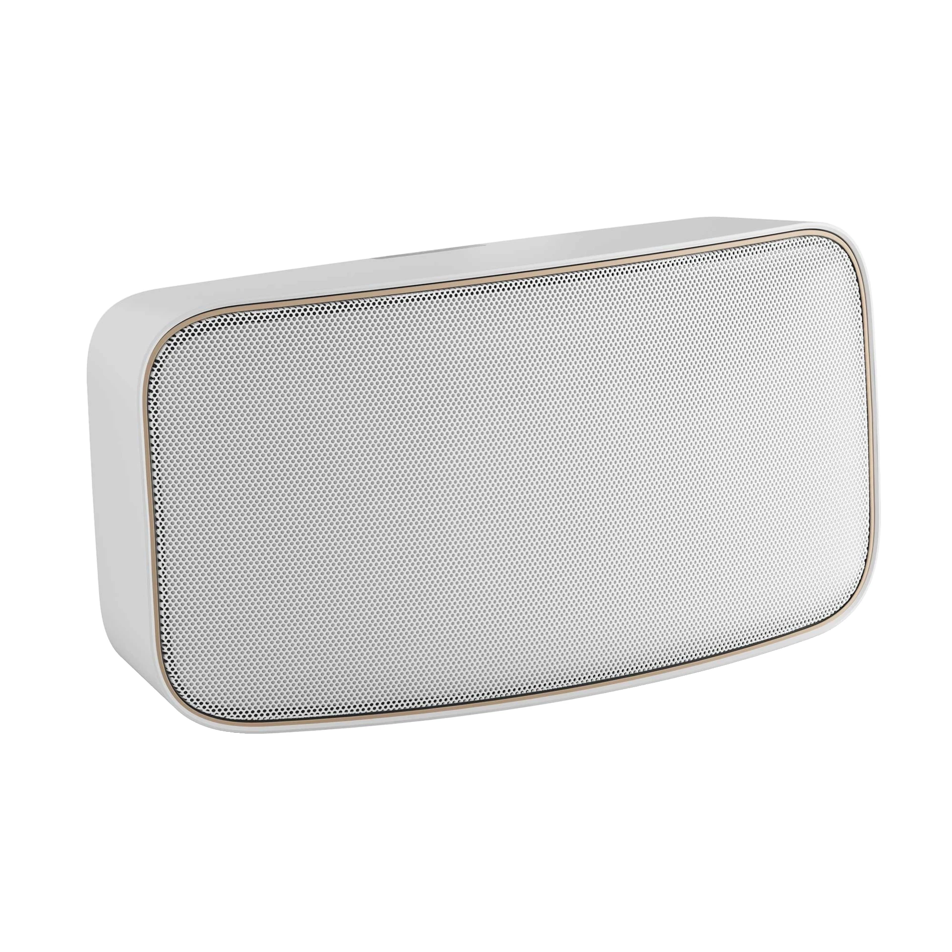 Lautsprecher, Bluetooth, Tragbar, Silber, Gitterfront