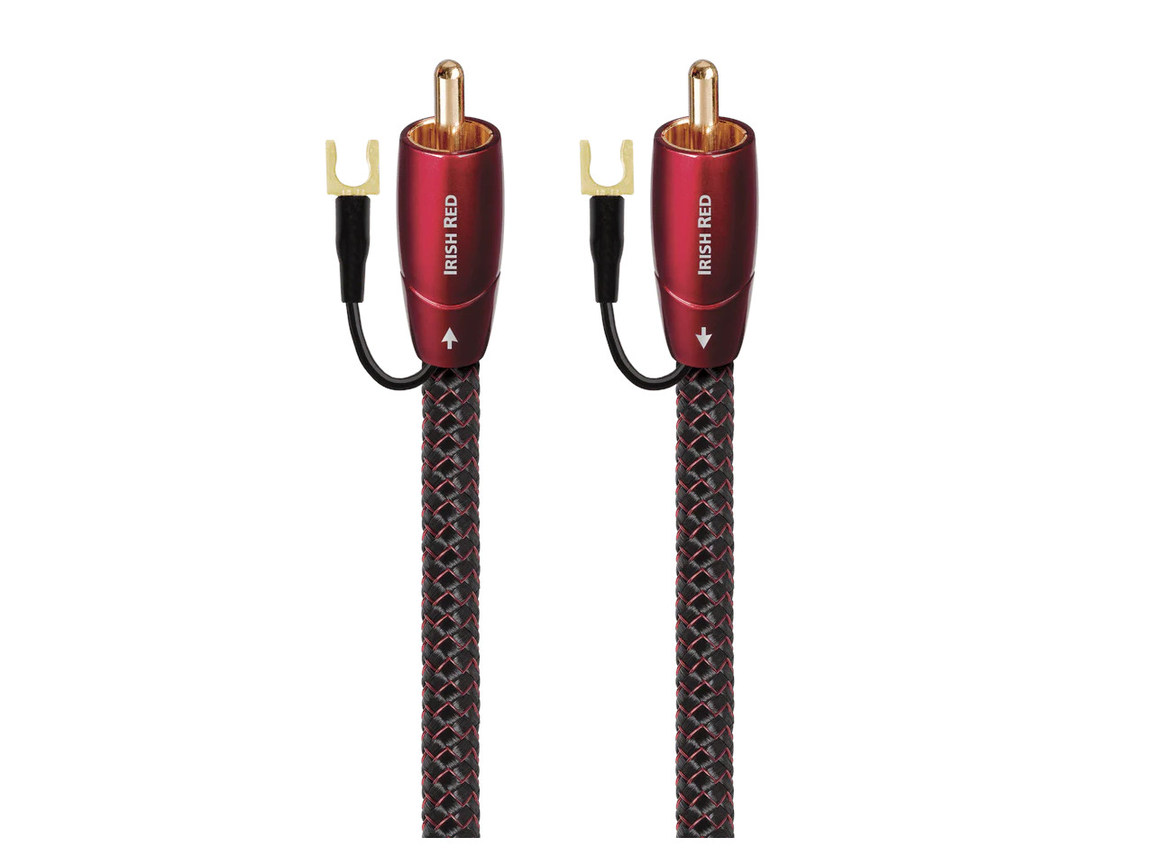 Audio-Kabel, RCA-Stecker, Banana-Stecker, duales Kabel, geflochtenes Kabel