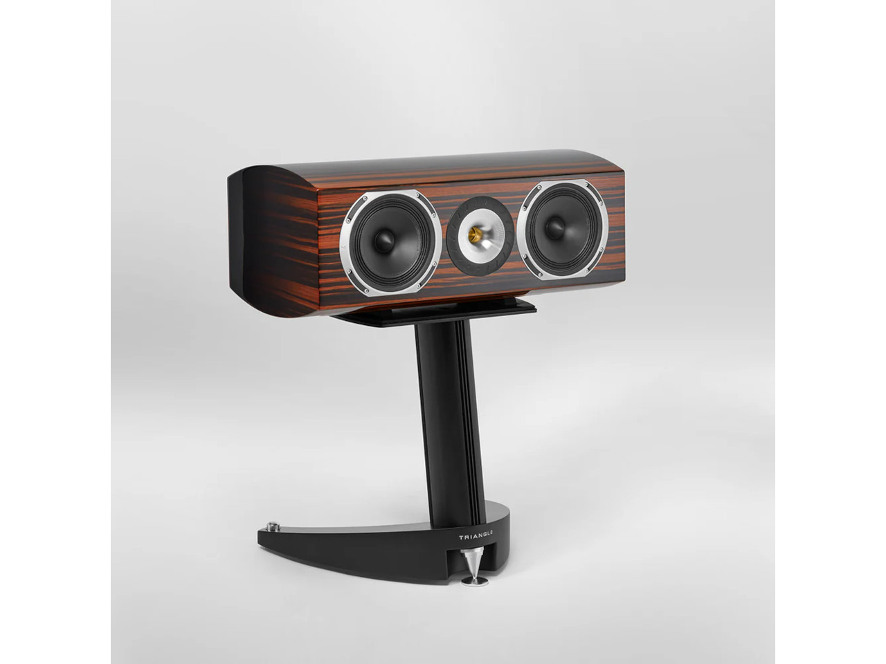 Lautsprecher, Klangsprecher, Holzfinish, Standfuß, Stereohorn