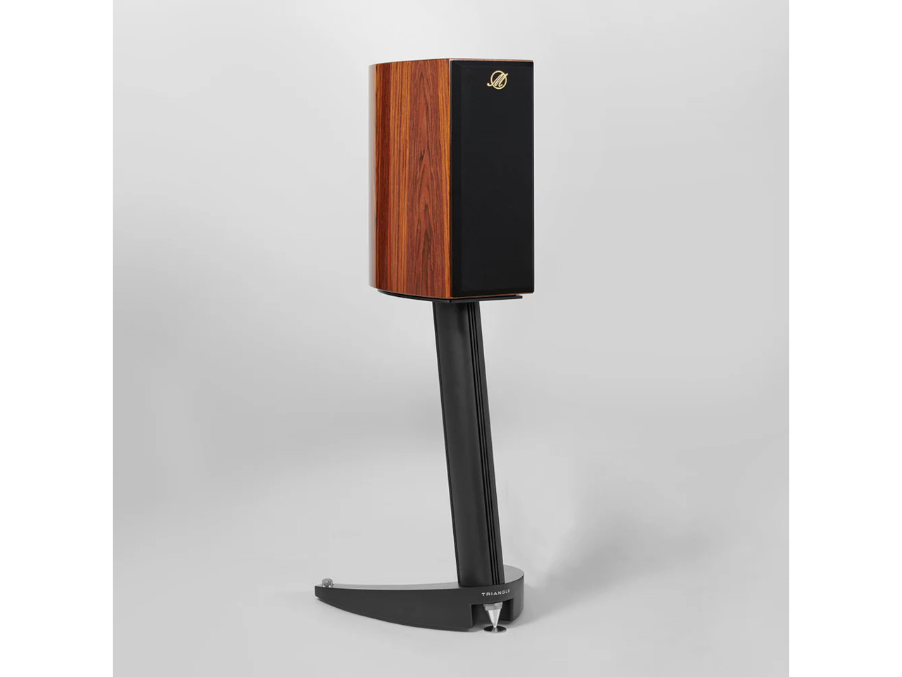 Lautsprecher, Standlautsprecher, Holzverkleidung, Schwarz, Stativ