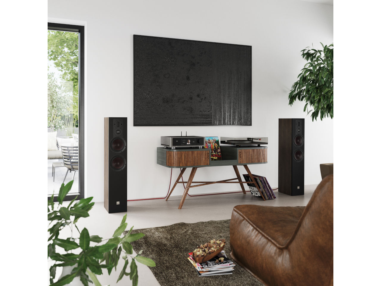 Innenarchitektur, Elektronik, Sprecher, Wohnzimmer, Bildschirm