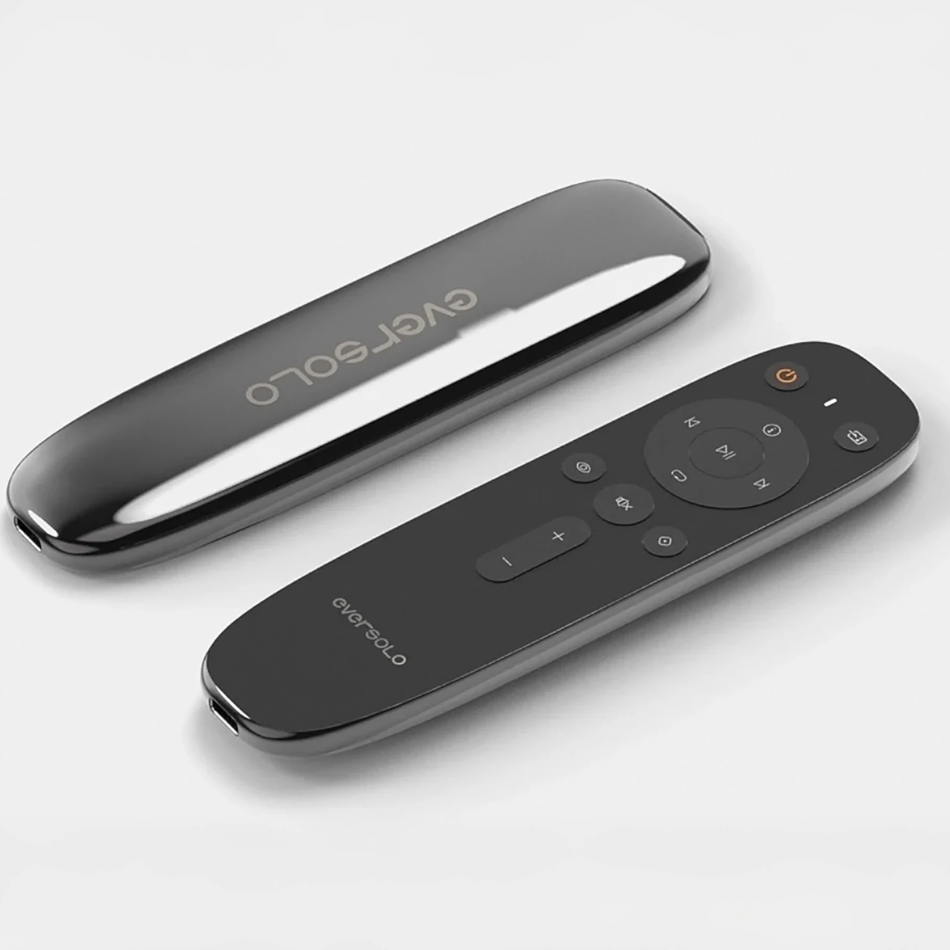 Fernbedienung, TV-Fernbedienung, Bluetooth, Integrierte Tasten, Rundes Layout