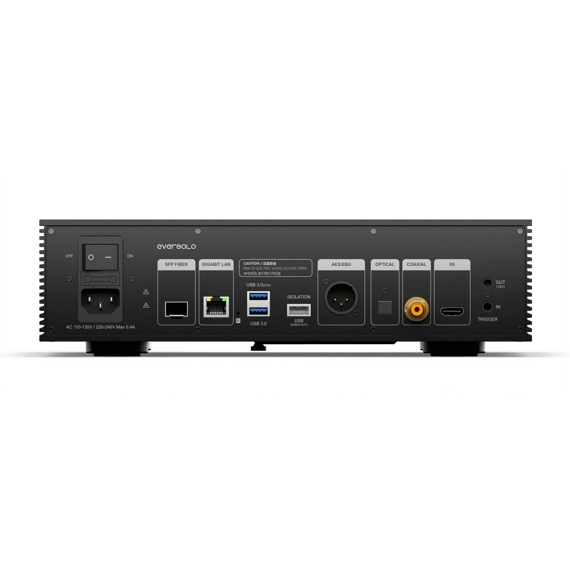 Rackmontage, Netzwerkgerät, USB 3.0, Ethernet, Stromversorgung