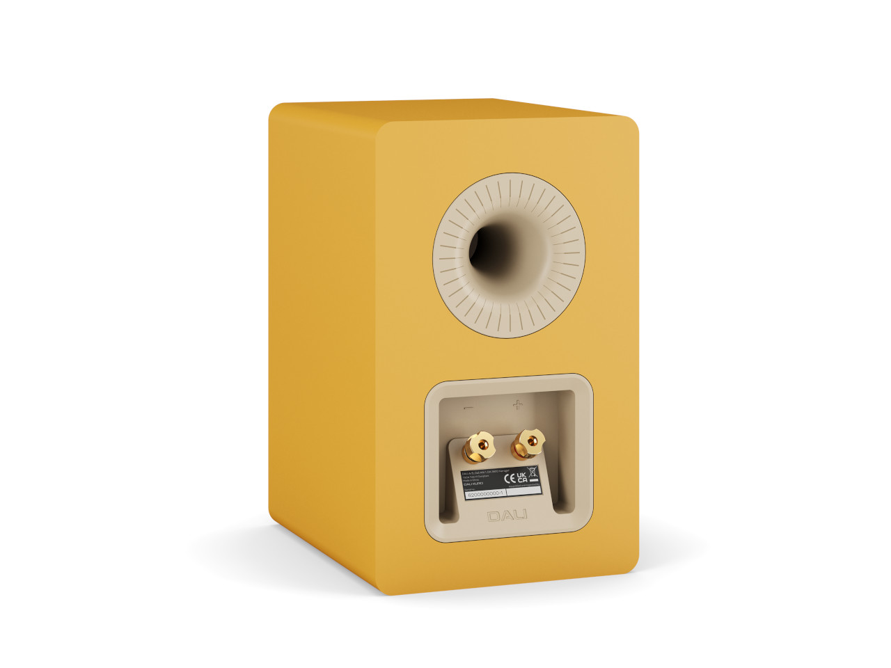 sprecher, hi-fi, standlautsprecher, gelb, hornlautsprecher