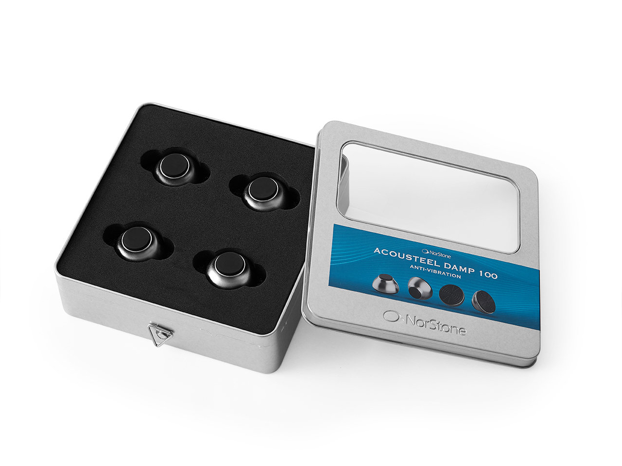 In-Ear, Kopfhörer, Anti-Vibration, Aluminium, Schachtel