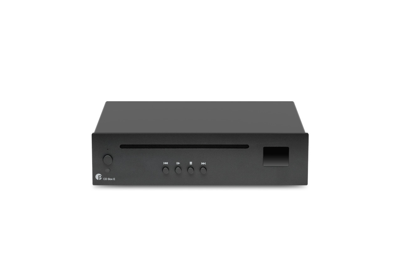 CD Player, Disk Slot, Front Panel, Schwarzes Gehäuse, Vorderseite Bedienelemente