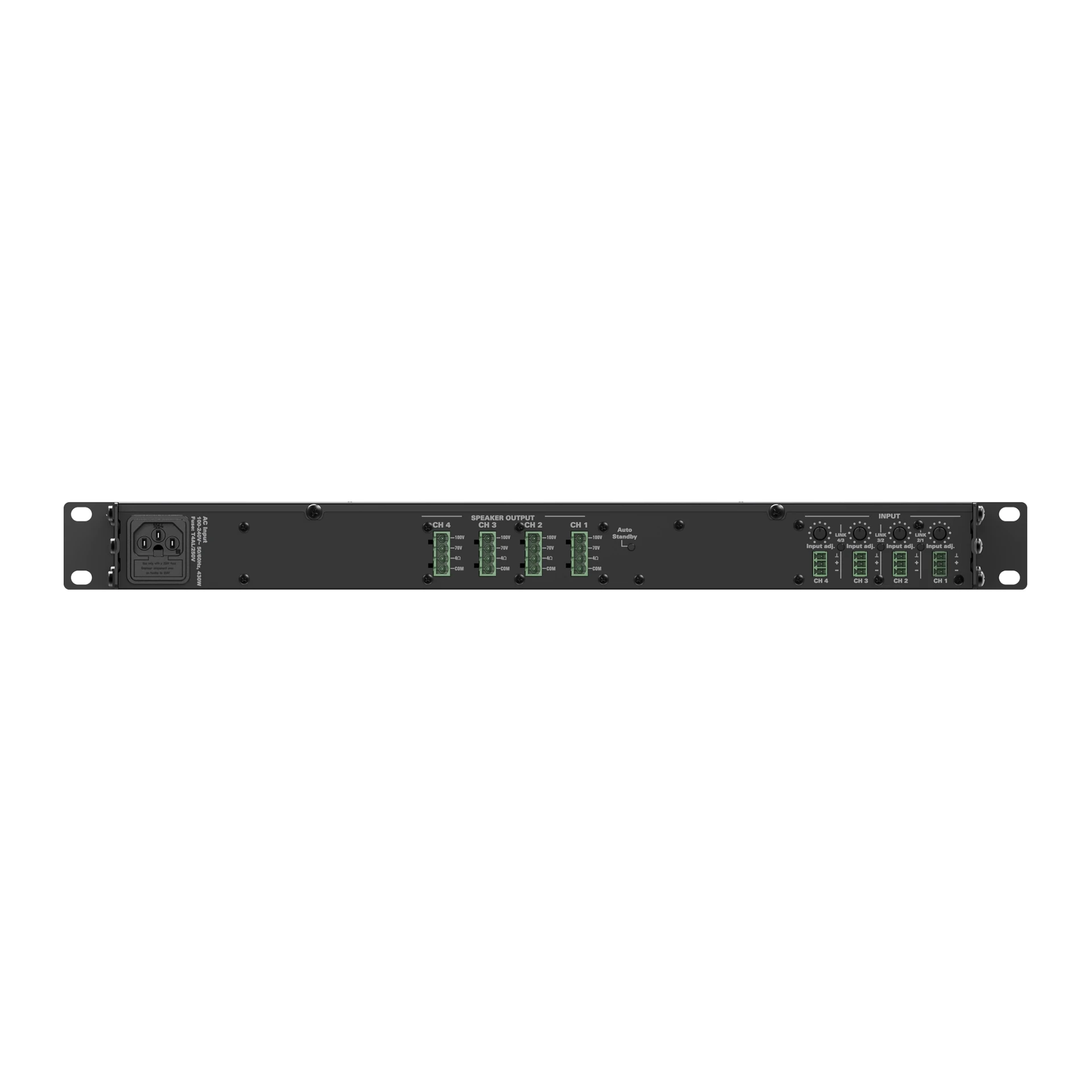 Rackmontage, Audio, Patchbay, Stromversorgung, Panel