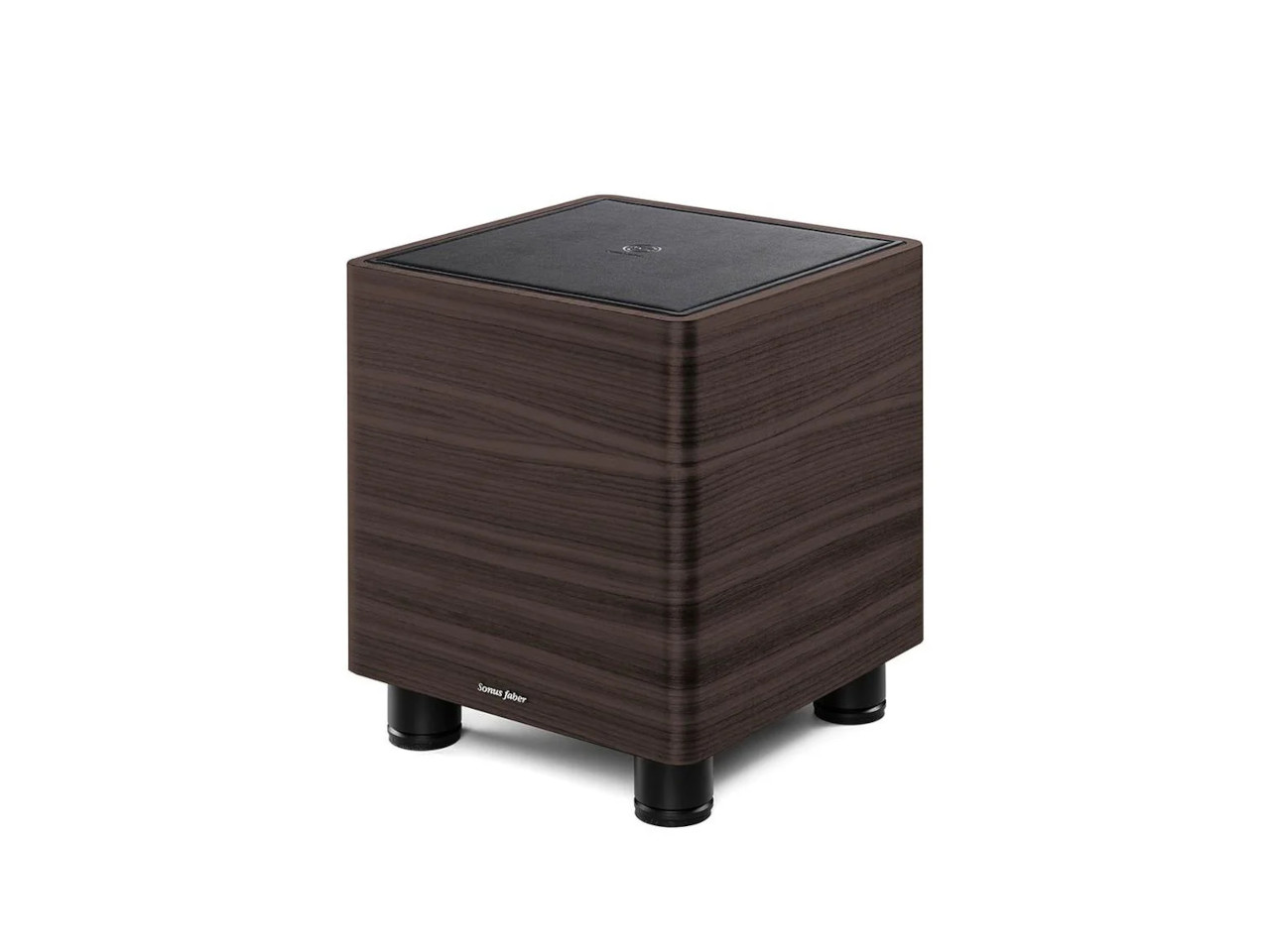 subwoofer, Holzgehäuse, braune Oberfläche, Standfuß-Lautsprecher, Woofer-System