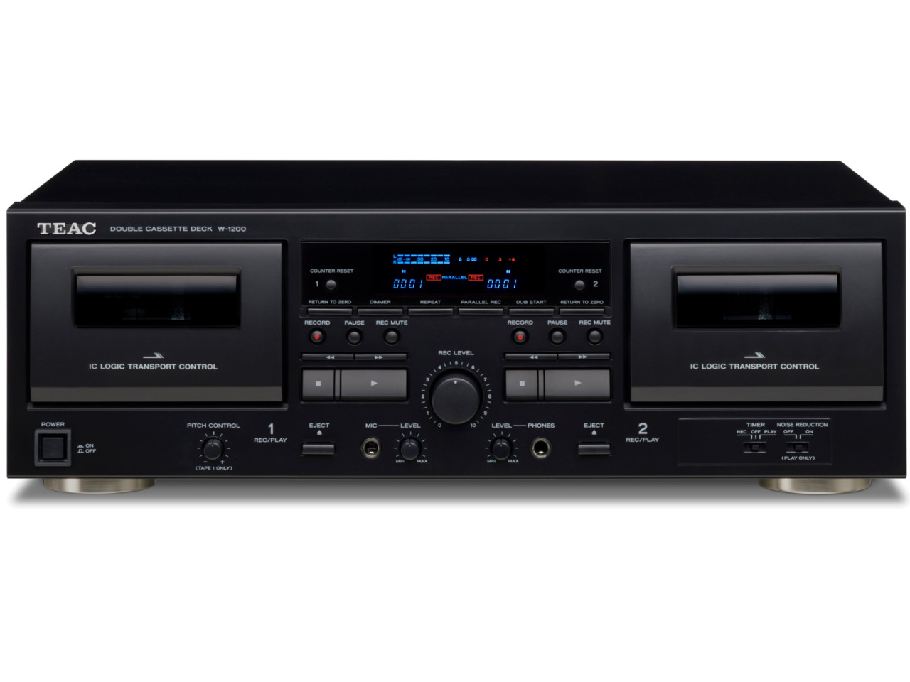 TEAC W-1200 Schwarz