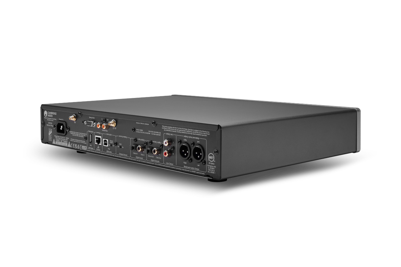 AV-Receiver, Rückseite, RCA, XLR, Netzanschluss