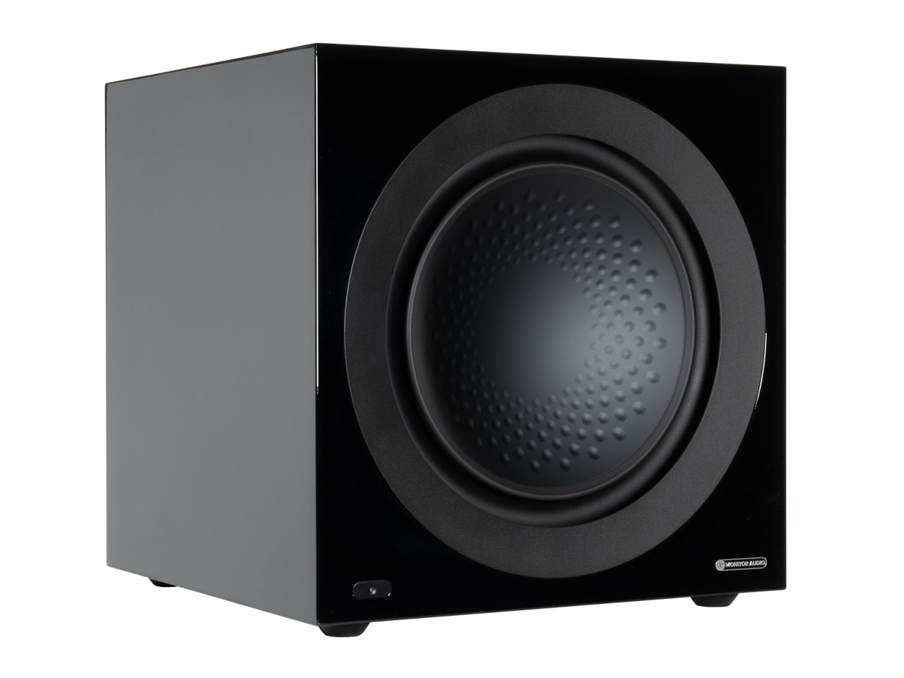 Subwoofer, Aktivsubwoofer, Schwarz, Runder Speaker, Basslautsprecher