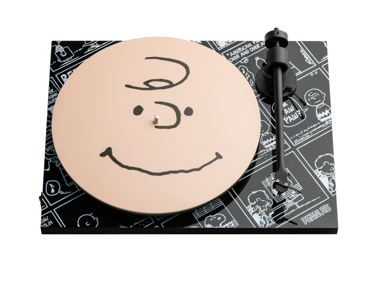 Turntable, Vinyl, Plastik?, Peanuts, Skizzenkunst