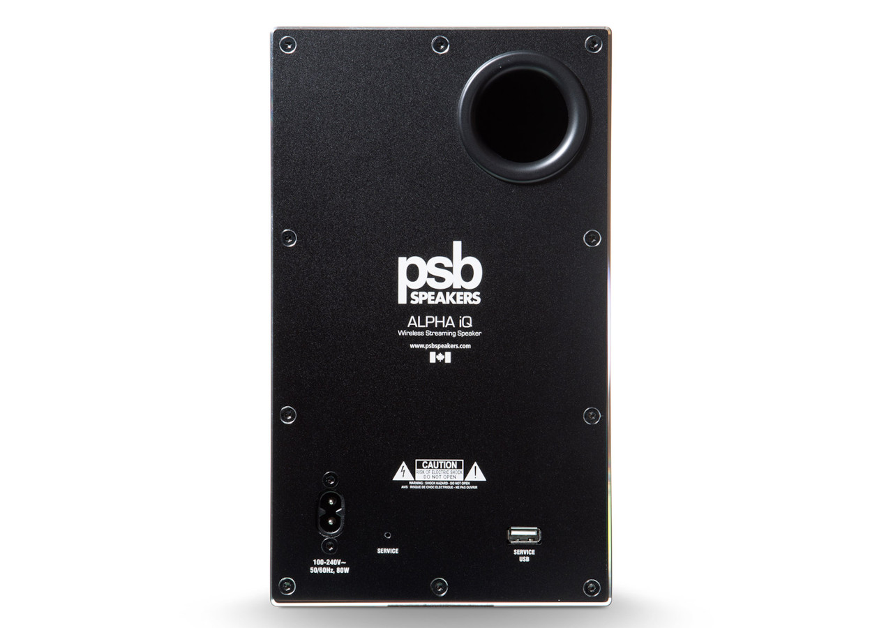 Unterwoofer, Lautsprecher, Schwarz, PSB, ALPHA iQ