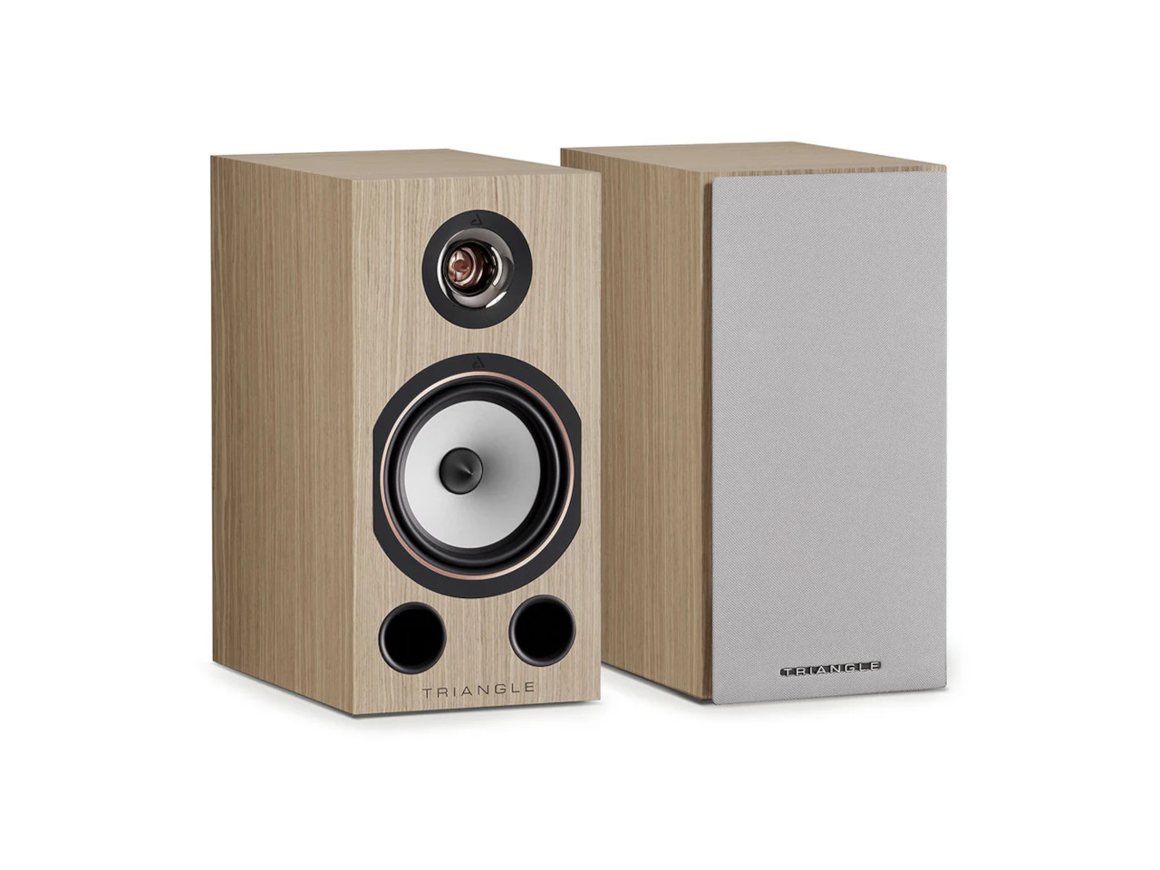 Lautsprecher, Stereo, Holzoptik, 2-Wege, Kompakt