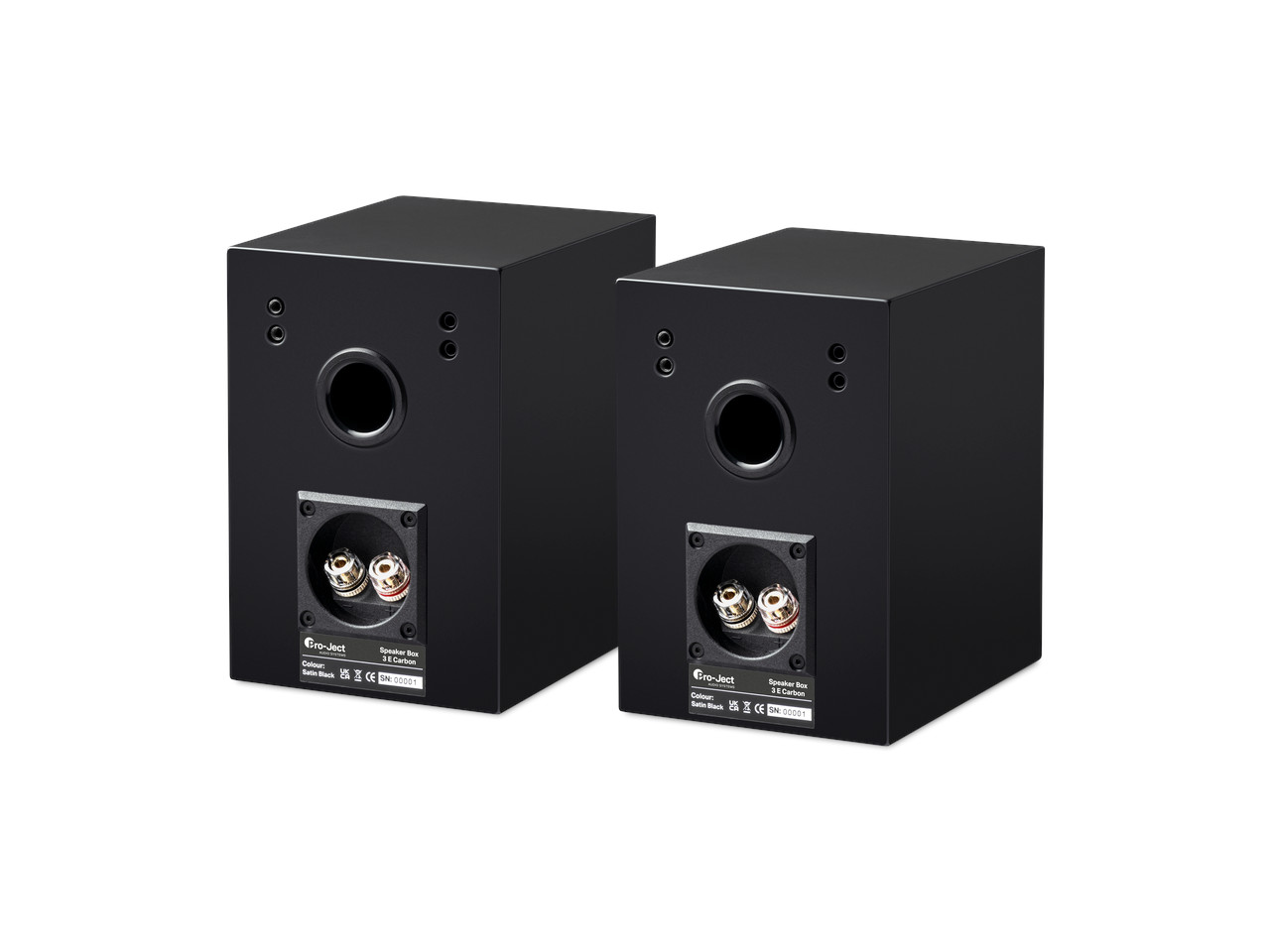 Lautsprecher,  Regal-Lautsprecher,  2.0,  passiv,  schwarz