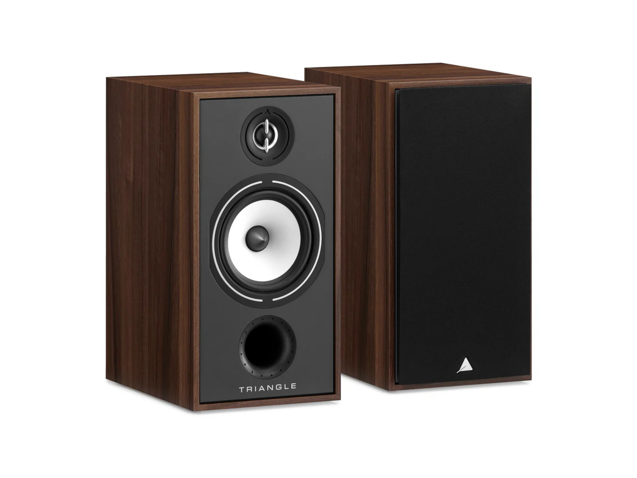 Lautsprecher, Stereo-Lautsprecher, Holzoptik, 2-Wege-Lautsprecher, Regallautsprecher