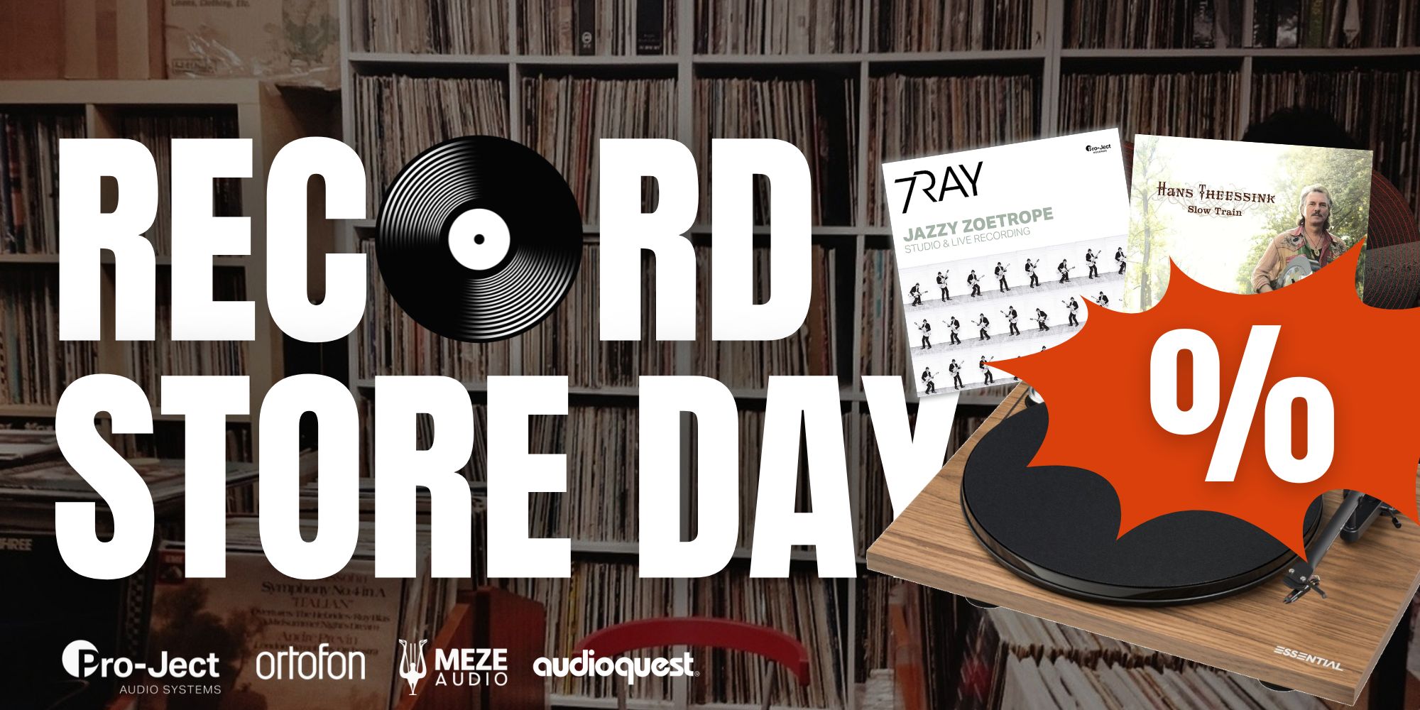 Schallplatte, Turntable, Vinyllaufwerk, Record Store, Promoartikel