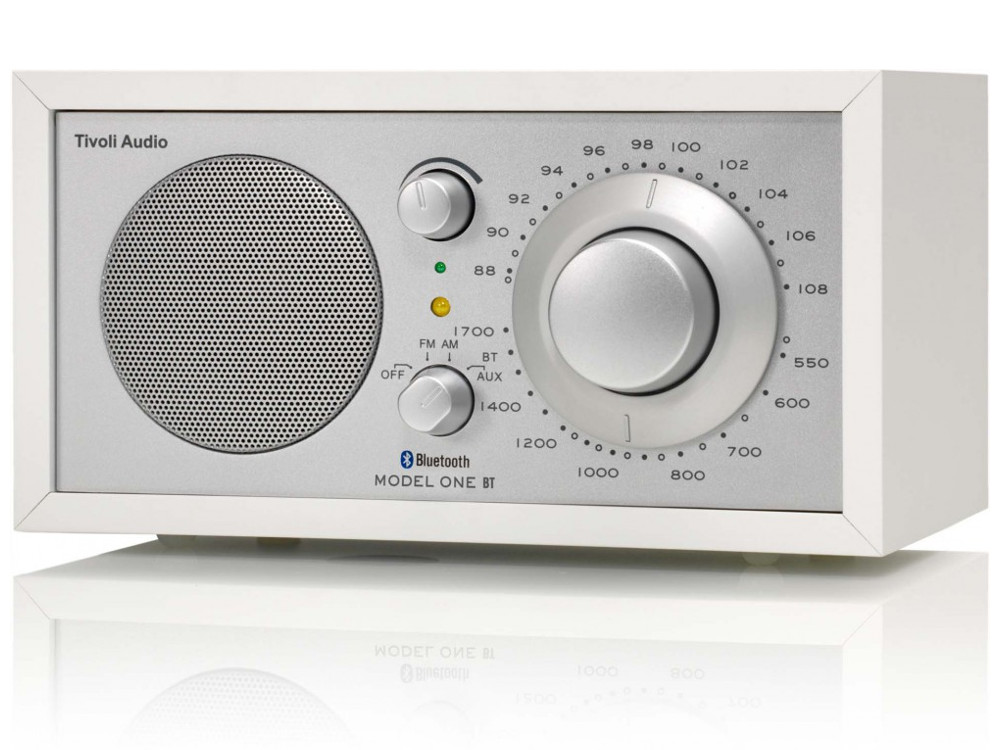 Tivoli Audio Modell One BT Weiss/Silber