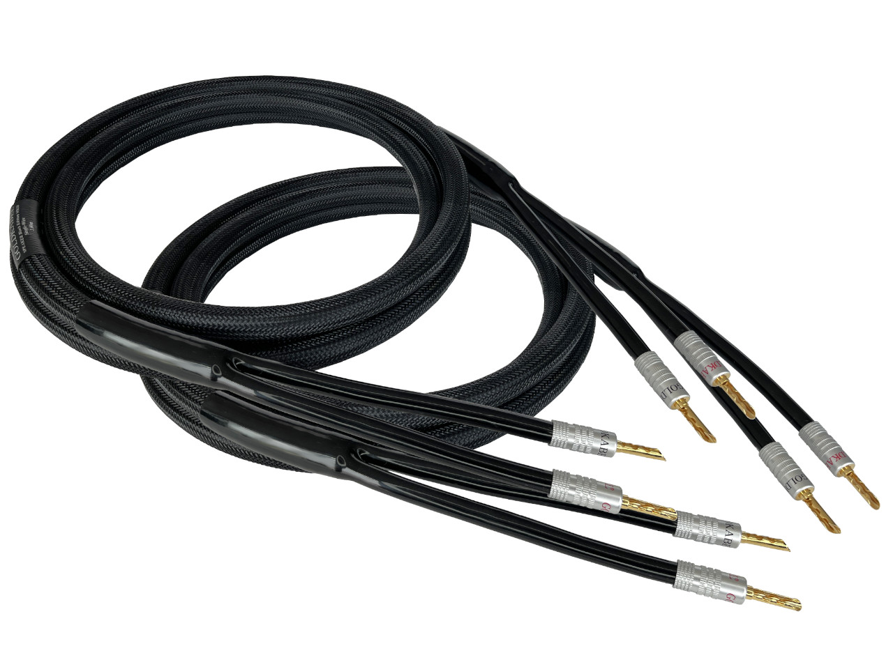 Lautsprecherkabel, Kabel, Lautsprecher, Stecker, Goldkontakte