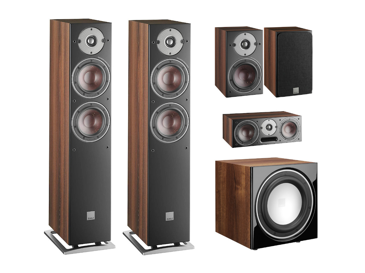 DALI OBERON Cinema Medium Walnut