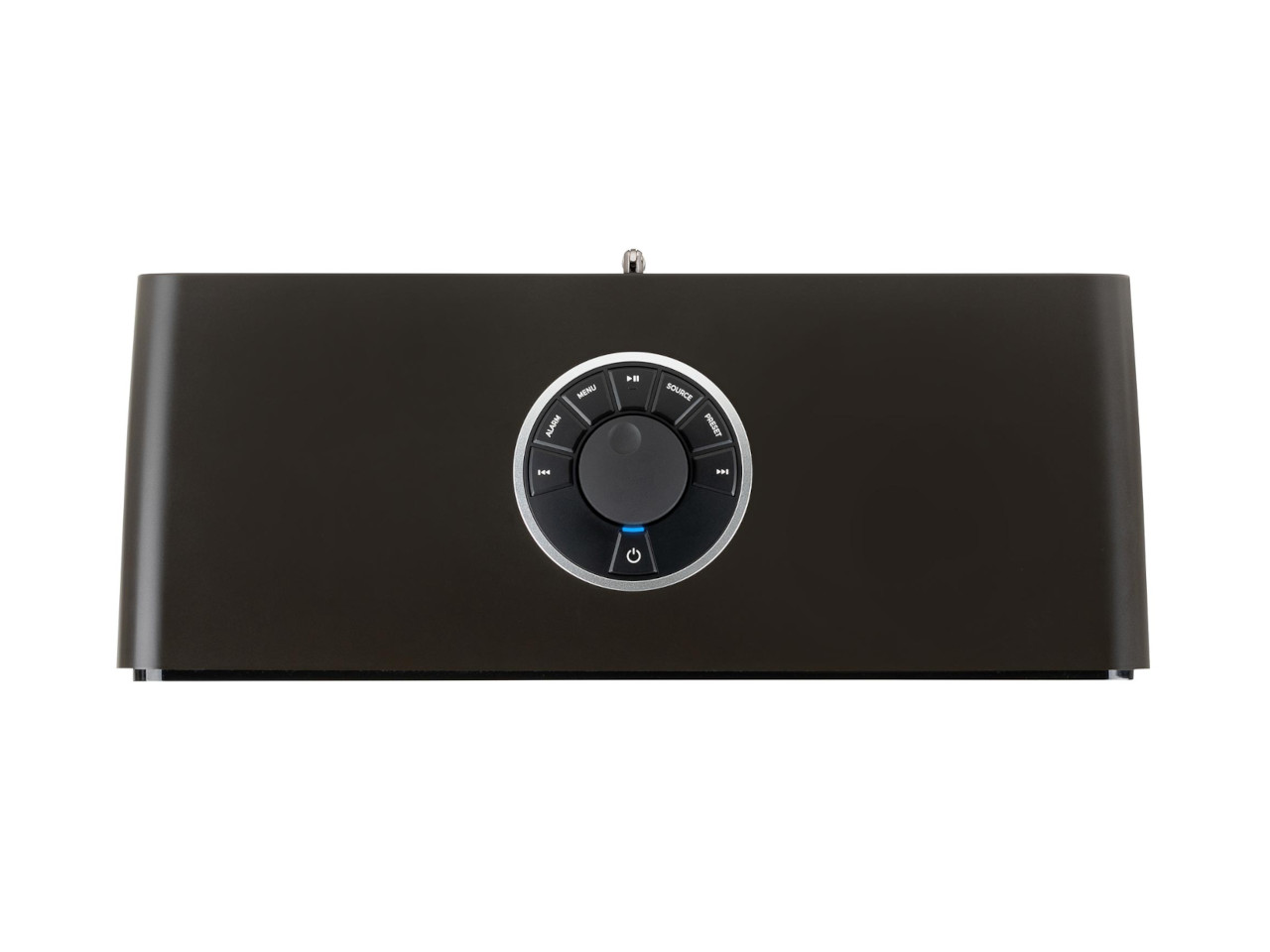 Hifi-Verstärker, Bluetooth-Empfänger, Schwarzer Gehäuse, Rundes Bedienfeld, Kopfhörer-Verstärker