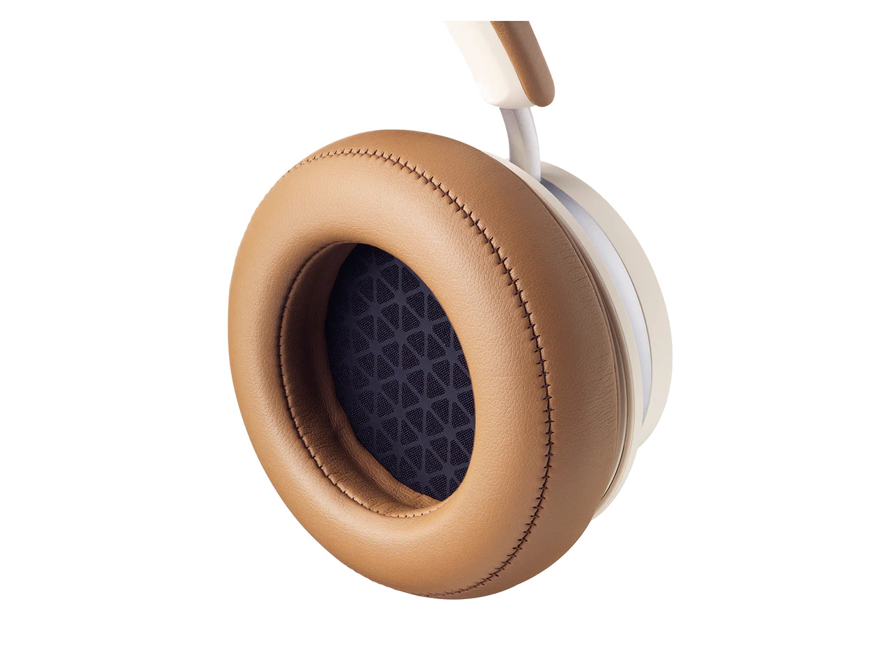 kopfhörer, over-ear, braun, leder, polster