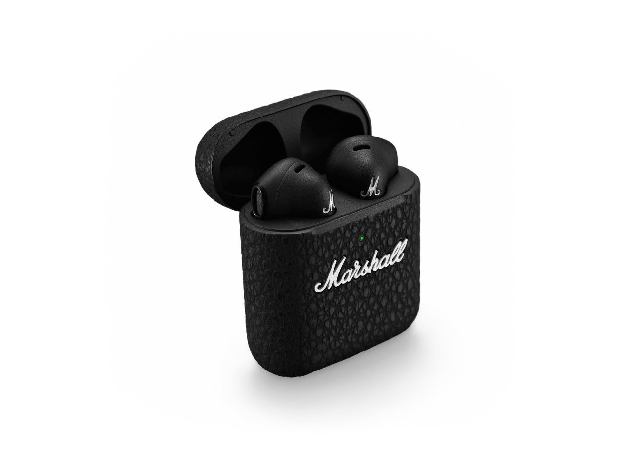 Kopfhörer, In-Ear, Wireless, Schwarz, Marshall-Logo
