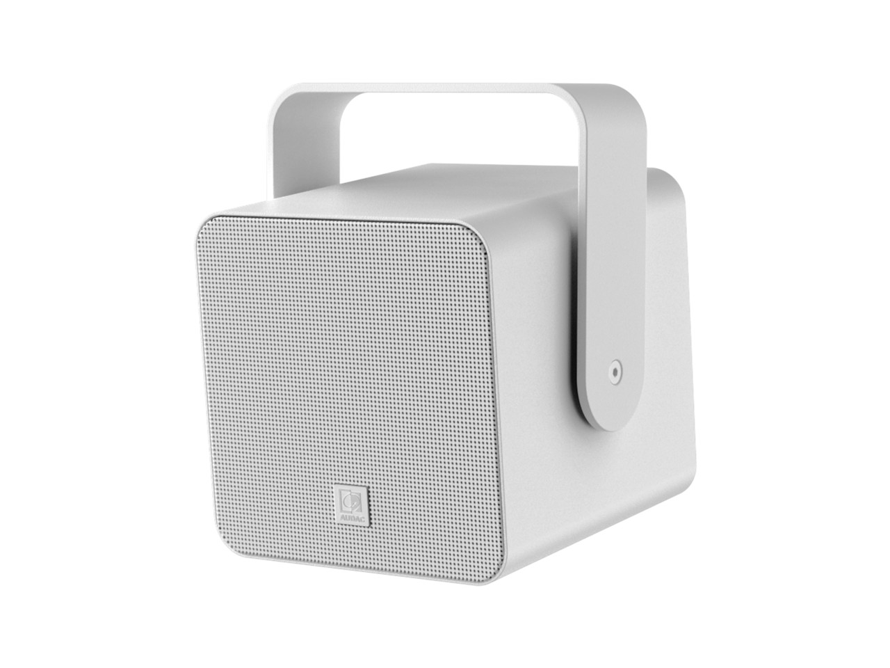 sprecher, tragbar, bluetooth, gitter, silber