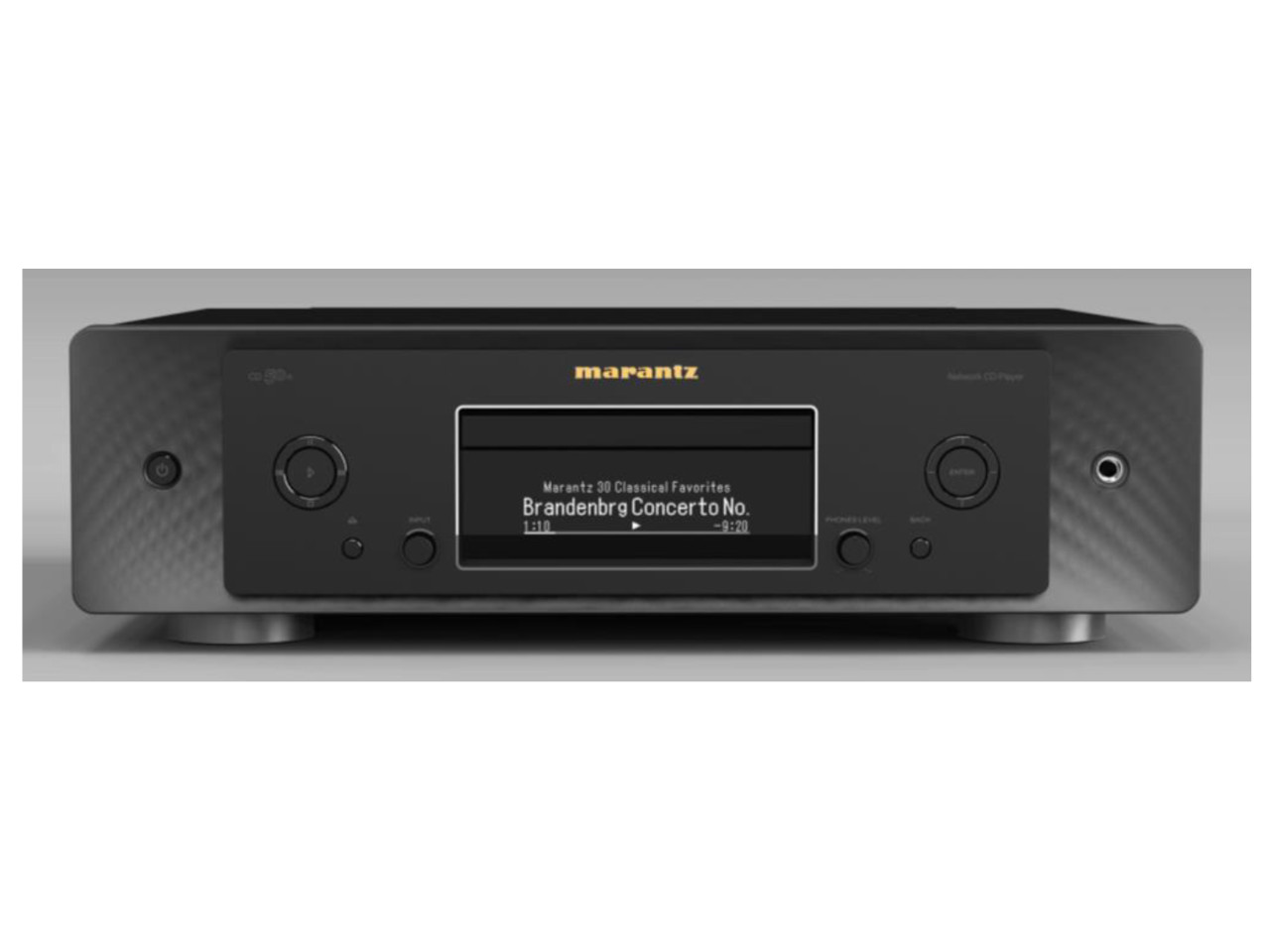 HiFi-Anlage, Stereogerät, CD-Player, Digitalanzeige, Netzteil