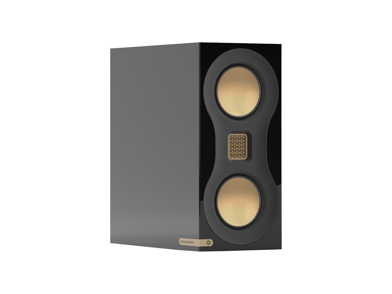 Lautsprecher, Standlautsprecher, Riesenlautsprecher, Goldene Mesh, Kreiselounds