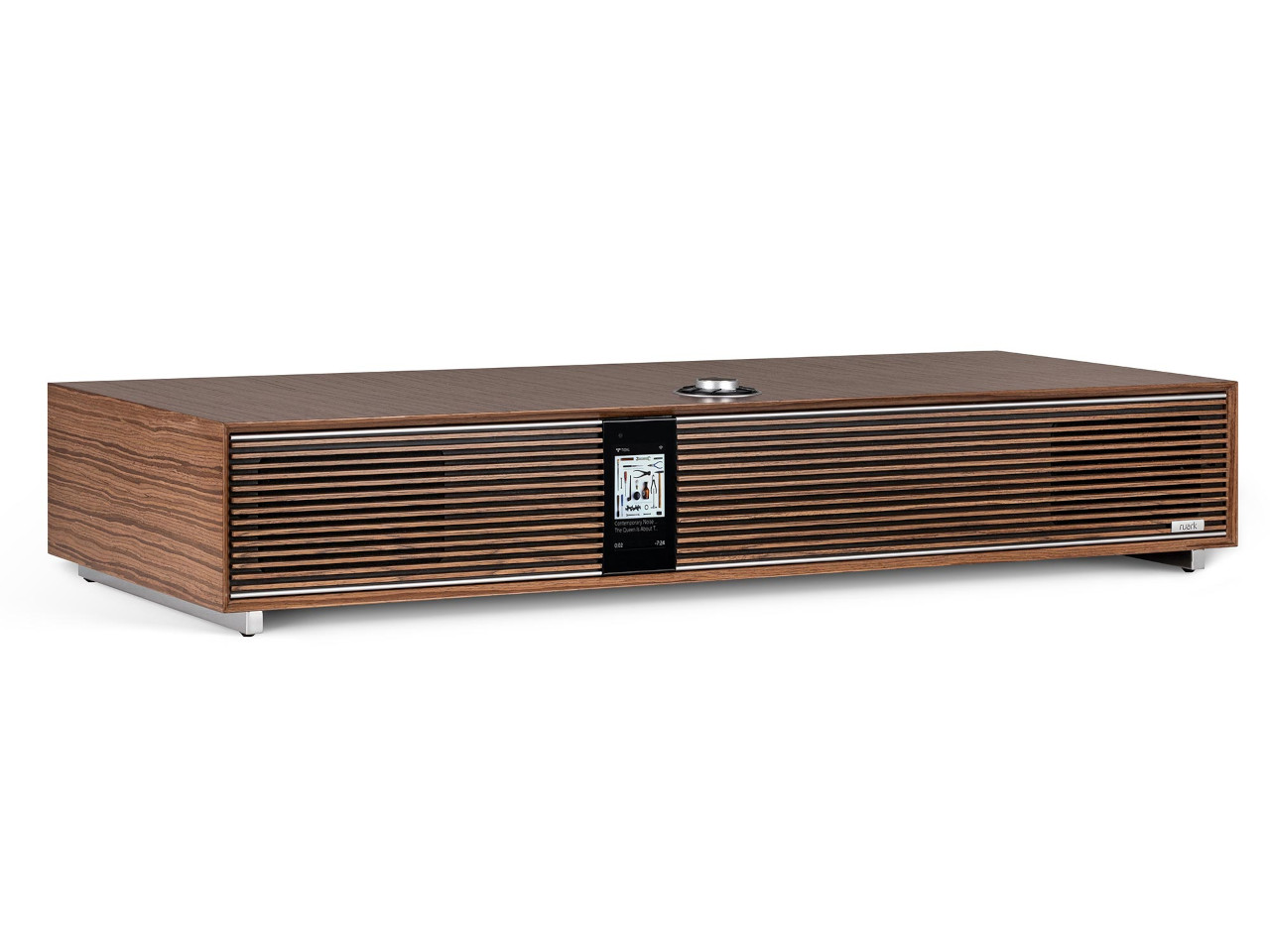 HiFi-Receiver, Hifi-System, Wooden cabinet, Radio, Speaker console