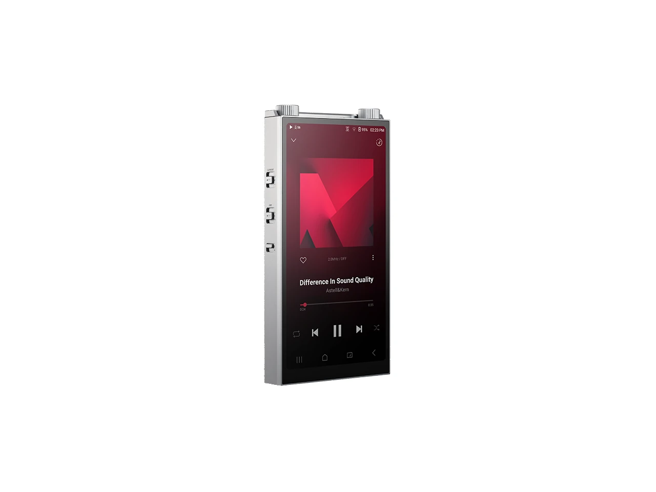 digitaler Audio-Player, tragbarer Musik-Player, Touchscreen, Metallgehäuse, Handheld-Gerät