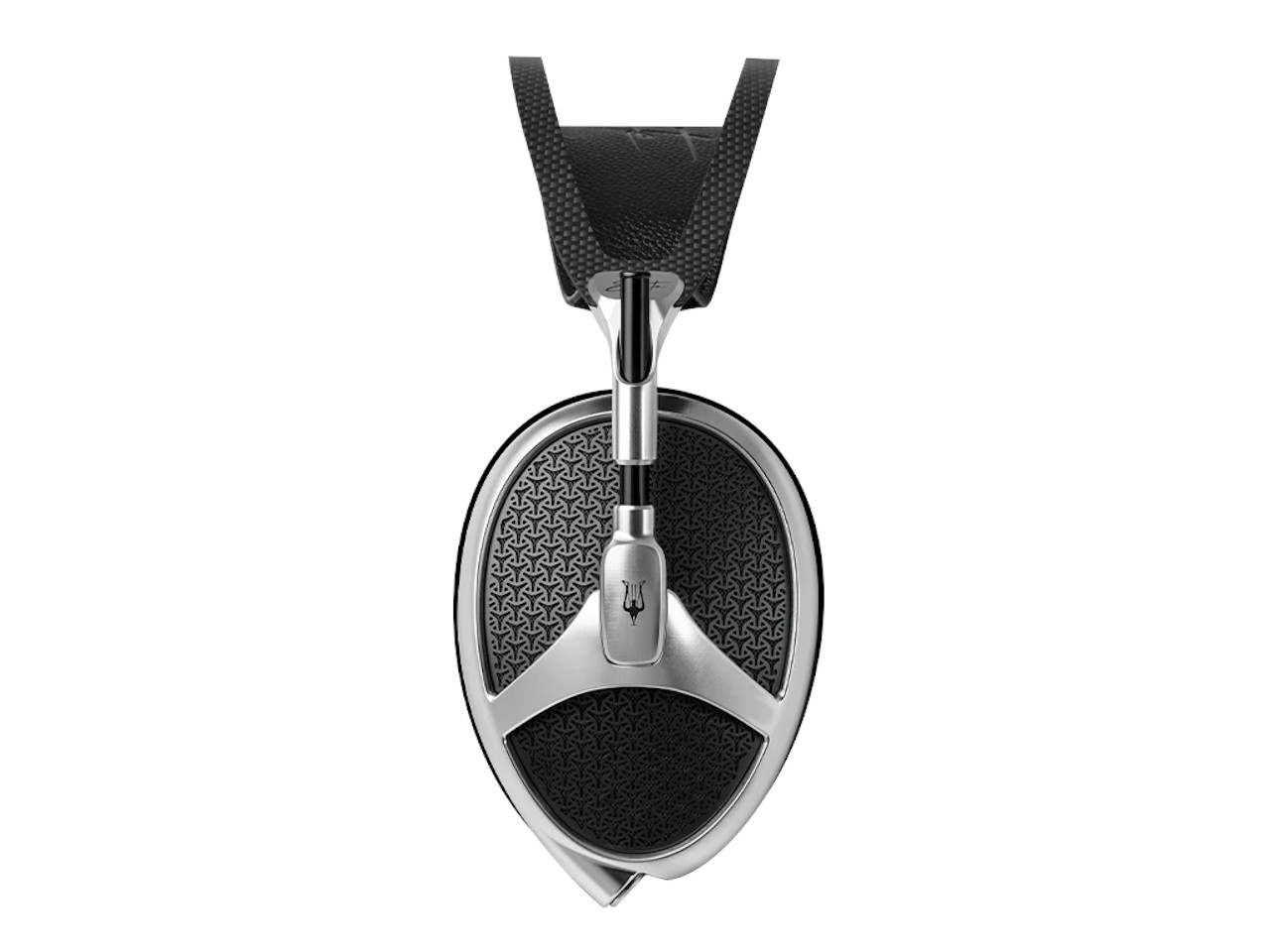 Kopfhörer, Over-ear, Gehäuse, Gehäuse Silbern, Gittermuster