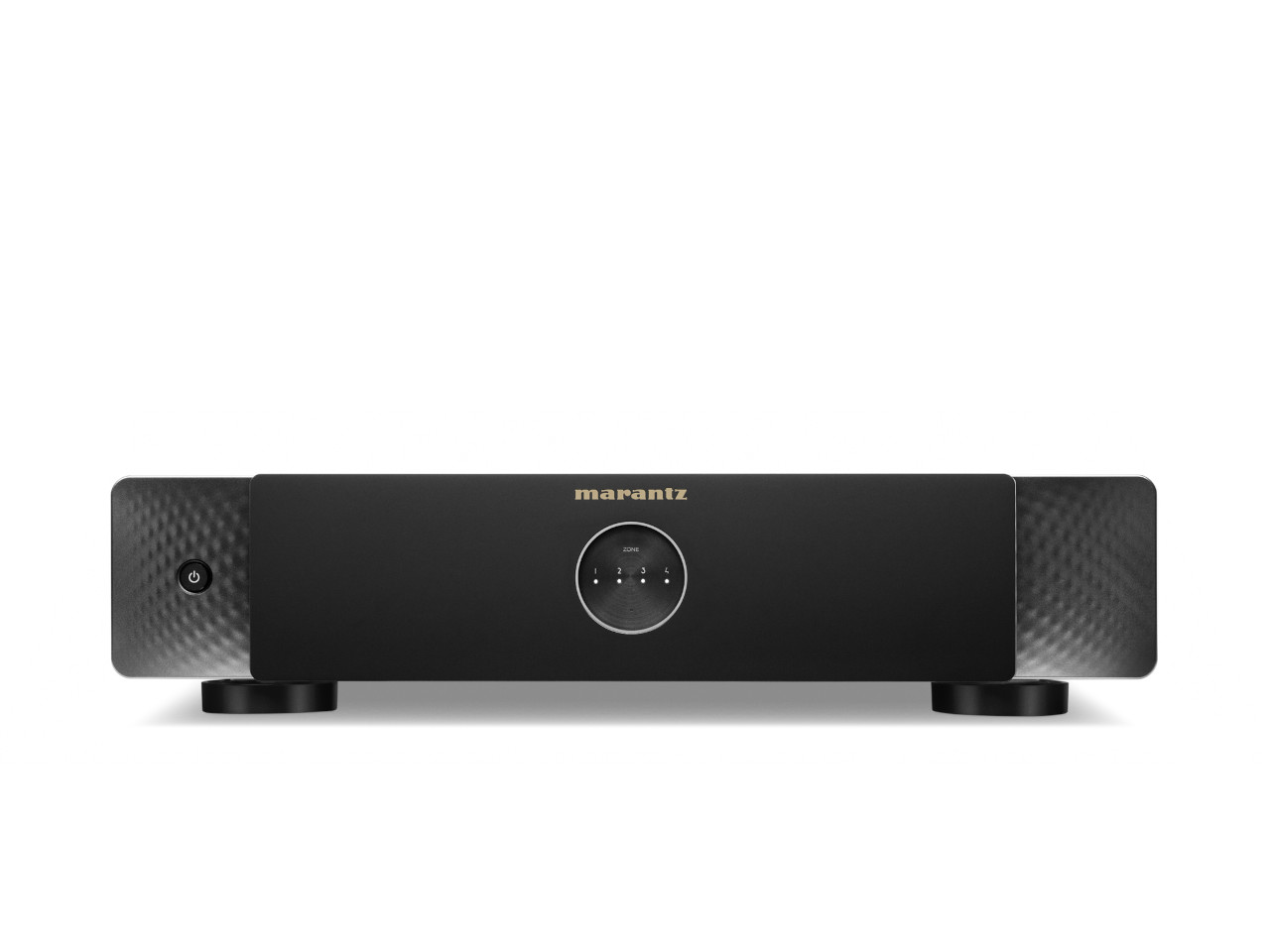 av-empfänger, schwarz, stereo, bedienknopf, frontpanel