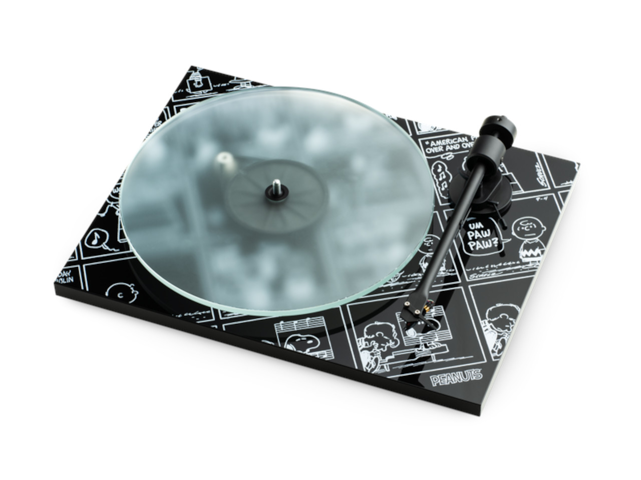 Plattenspieler, Schallplatte, Platter, Tonarm, Peanuts