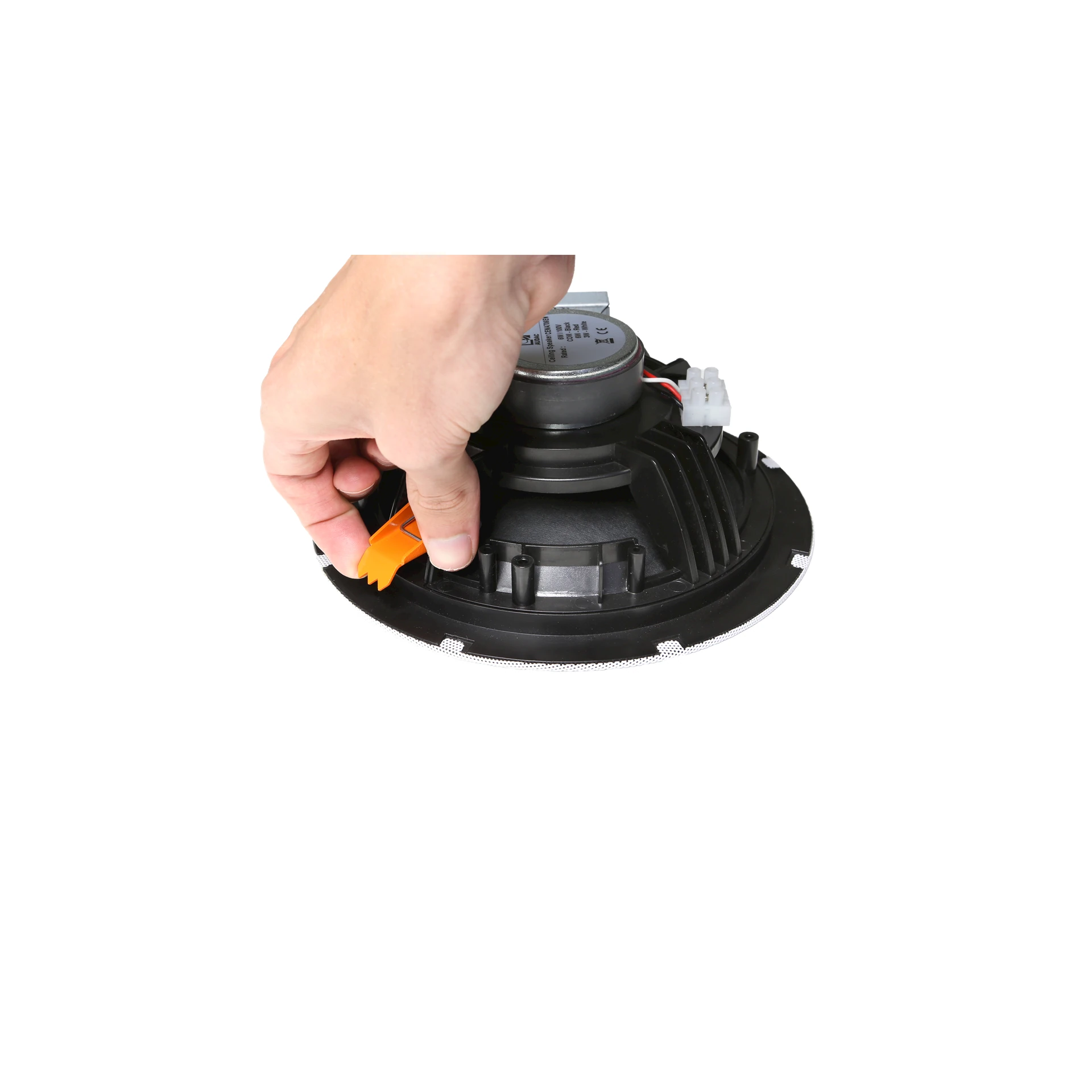 Lautsprecher, Kunststoff, Schwarz, Plug-in Anschluss, Durchmesser rund