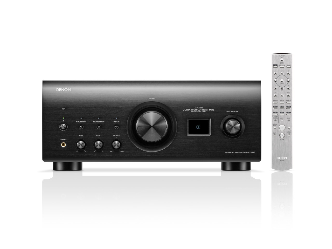 av-receiver, home-audio, Verstärker, schwarz, Fernbedienung
