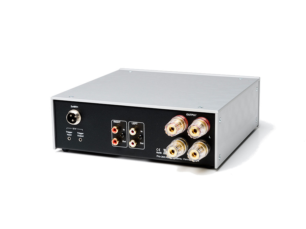 audio amplifier, RCA connectors, 6-output, Metallgehäuse, Rackmount nicht angegeben